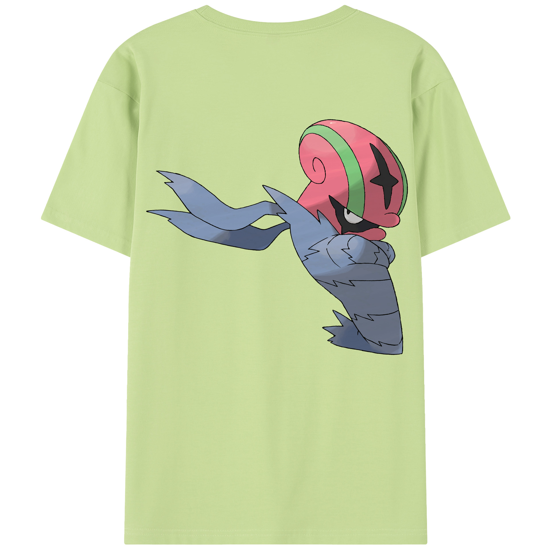 （画像用） ポケットモンスター Pokémon 綿100％半袖Tシャツ（背面プリント）